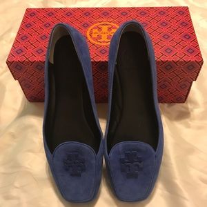 Tory Burch Jelly Blue Fitz Loafer